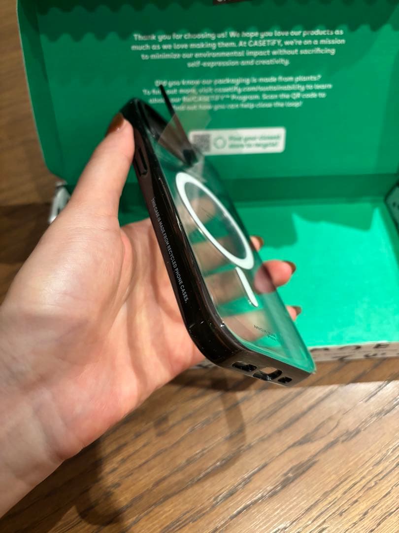 CASETiFY iPhone15バンパーフレーム MagSafe対応