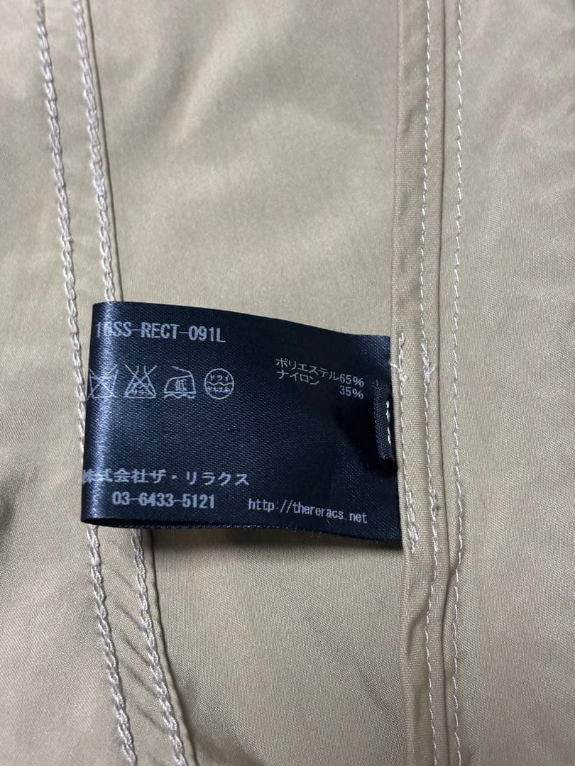 美品☆THE RERACS フード付きモッズコート　キャメル