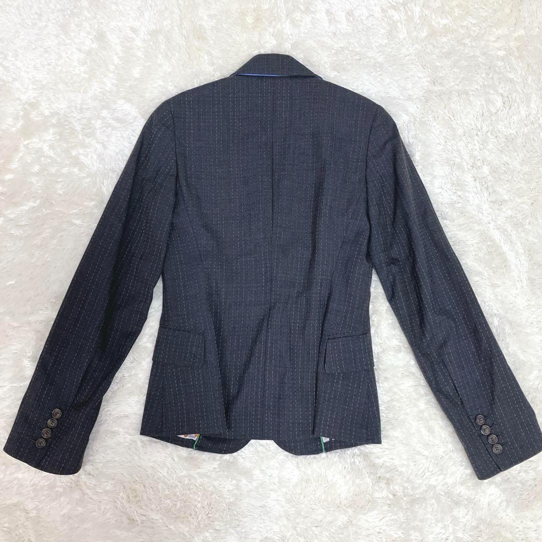 【美品】ポールスミスBLUE レディースセットアップ　スーツ　ドット　M相当