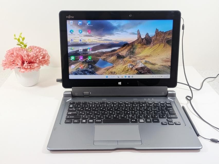 【美品】Win11✨128GB✨タッチパネル✨Webカメラ✨小型ノートパソコン