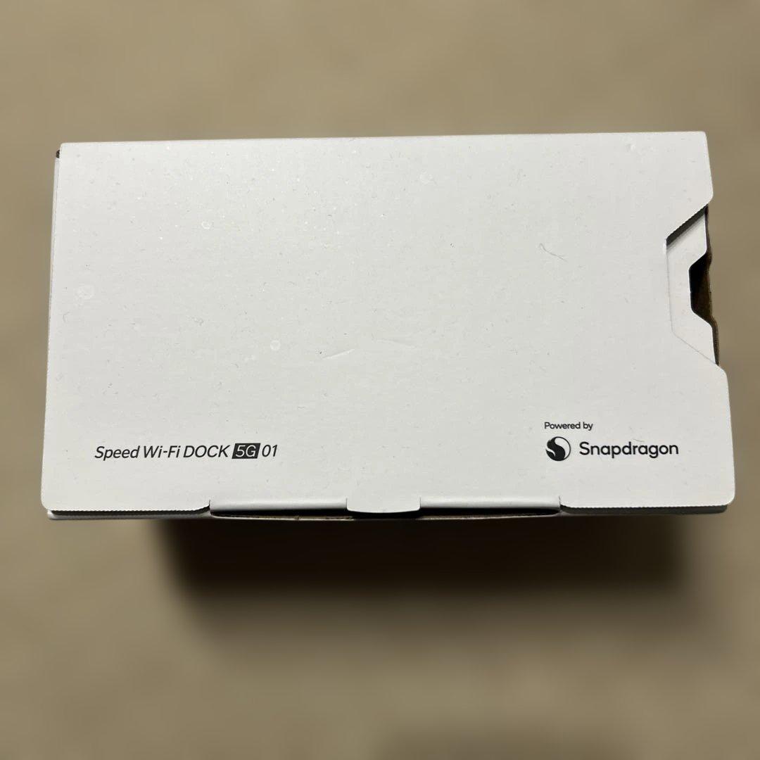 Speed Wi-Fi DOCK 5G ブラック　SIMフリー