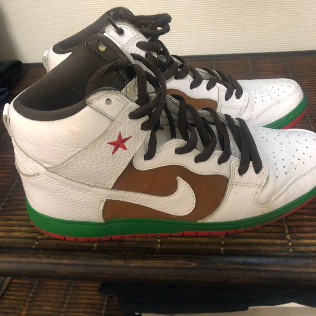 靴 NIKESB DUNK HIGH PREMIUN CALIFORNIA 30cm
