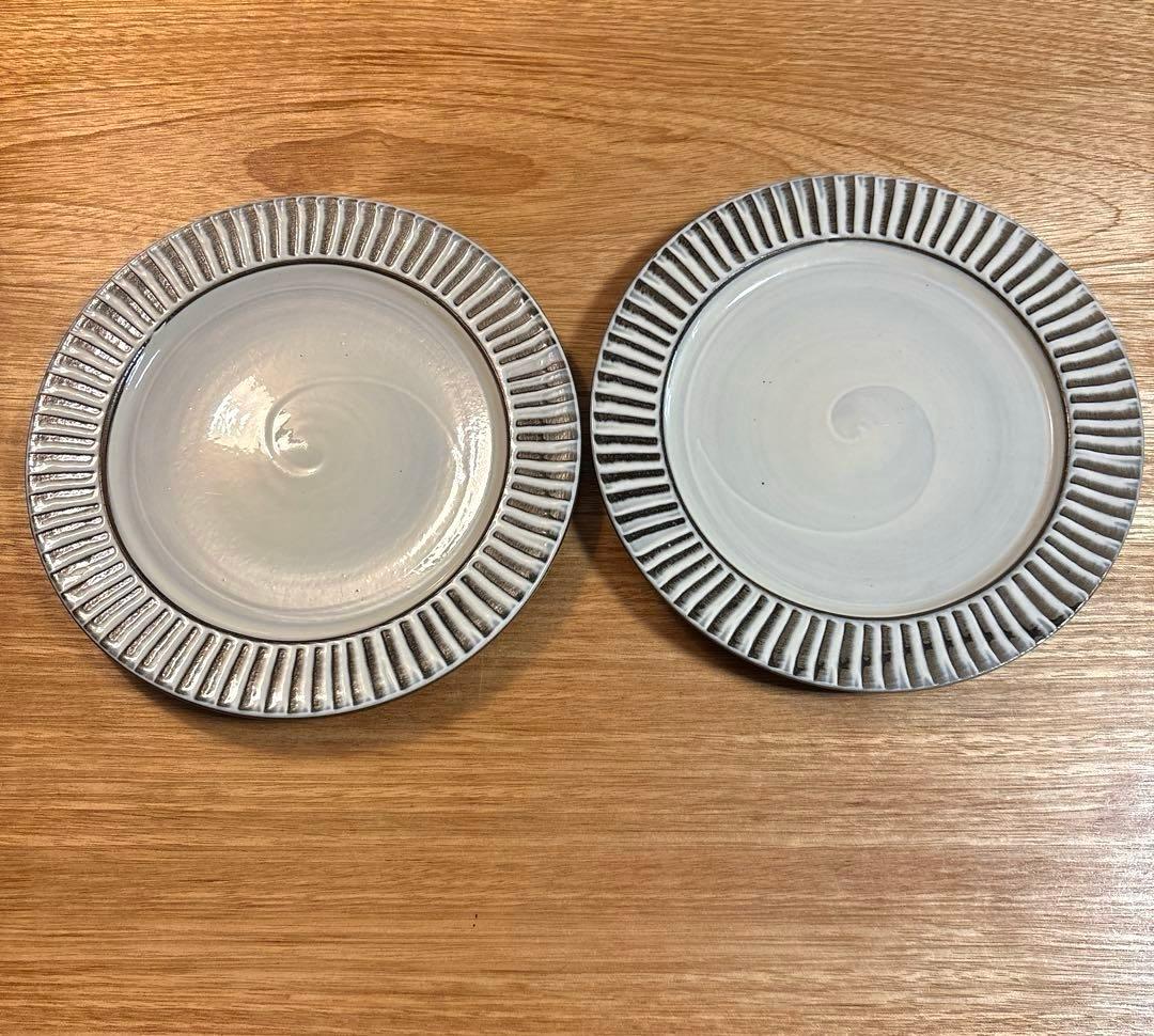 小石原ポタリー　浅鉢2枚と平皿4枚の6枚セット