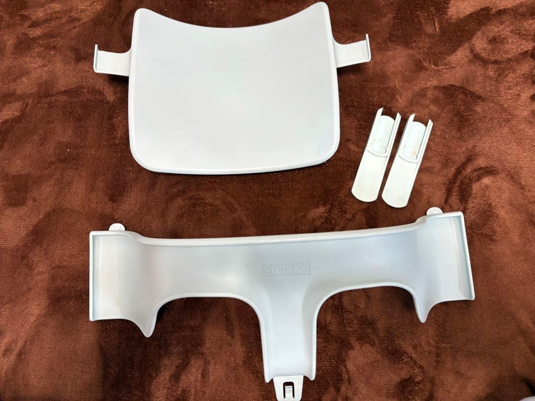 STOKKE トリップトラップ　シリアル6 アクアブルー　ベビーセット付き