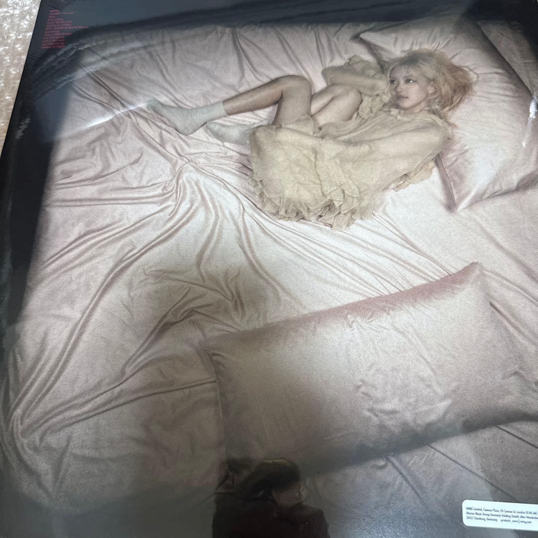 rose BLACKPINK rosie レコード LP red vinyl