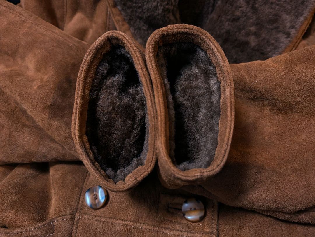 【希少品】HIDE SOCIETY  シープスキンコート カナダ製