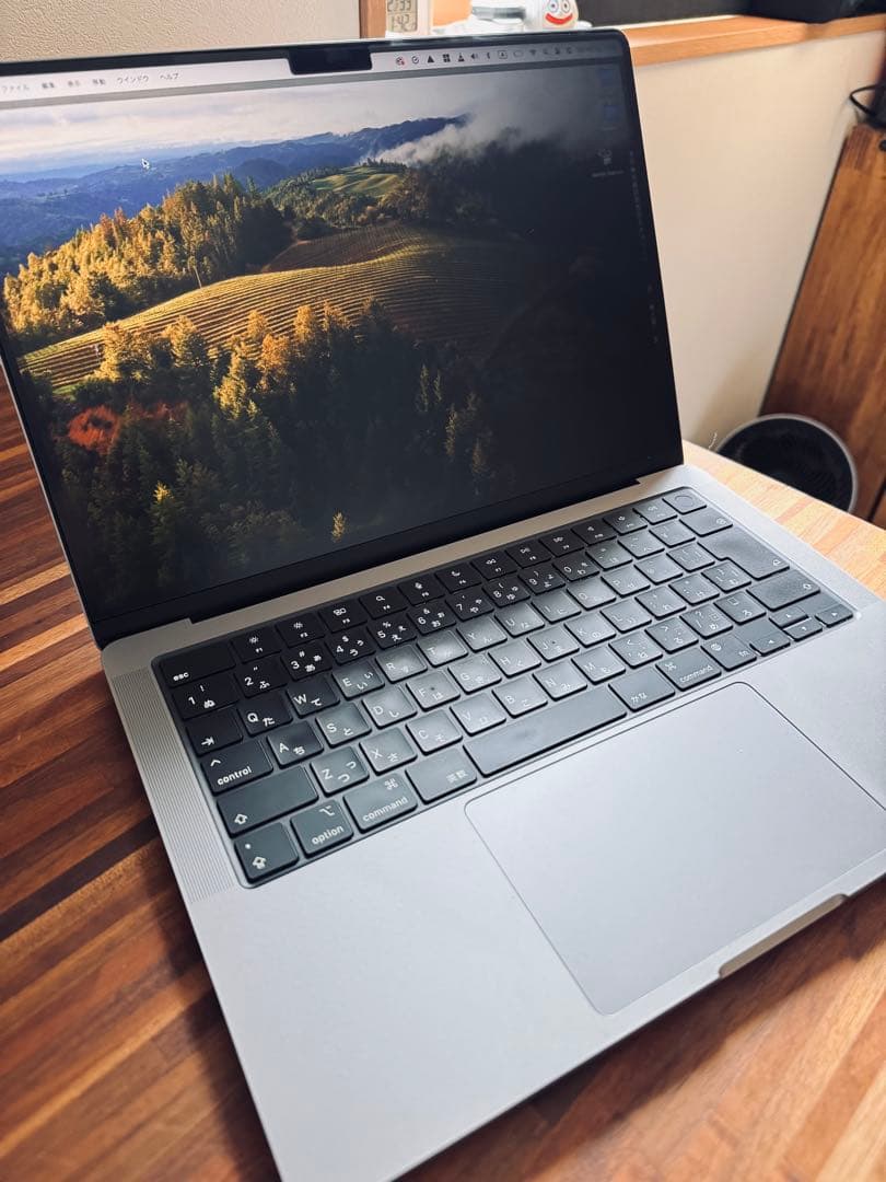 MacBook Pro M1 Pro 8コアCPUと14コアGPU 14インチ