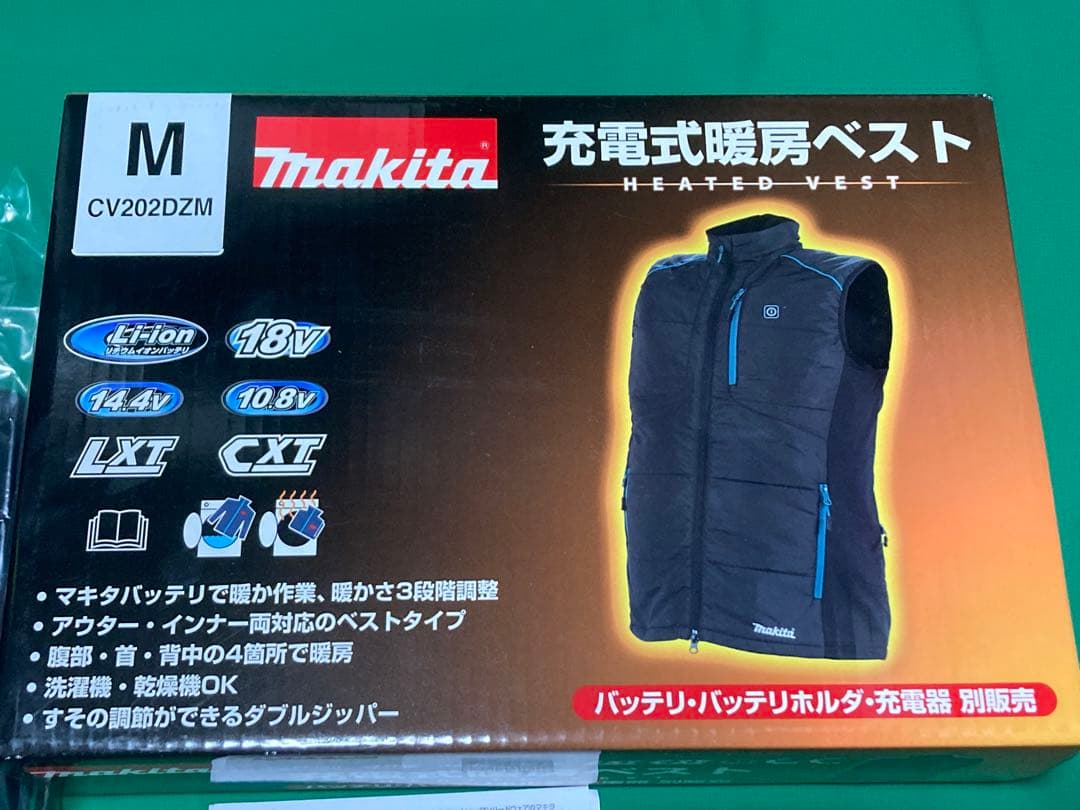 新品　マキタ　充電式暖房ベスト　Mサイズ