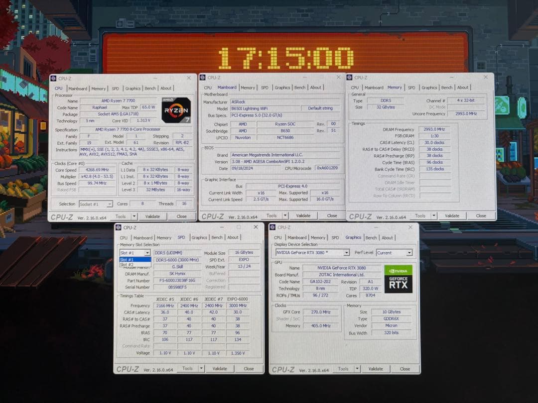 G.SKILL TRIDENT Z5 RGB DDR5-6000 16GB×2