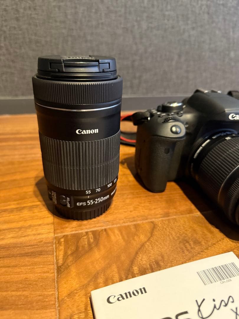 Canon EOS Kiss X8i キャノン デジタル一眼レフダブルレンズ