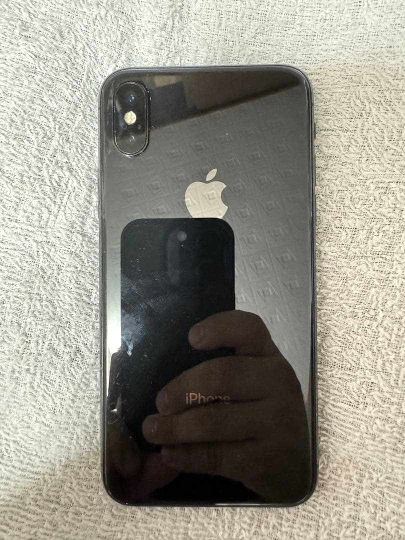 iPhone X 本体 ひび割れあり