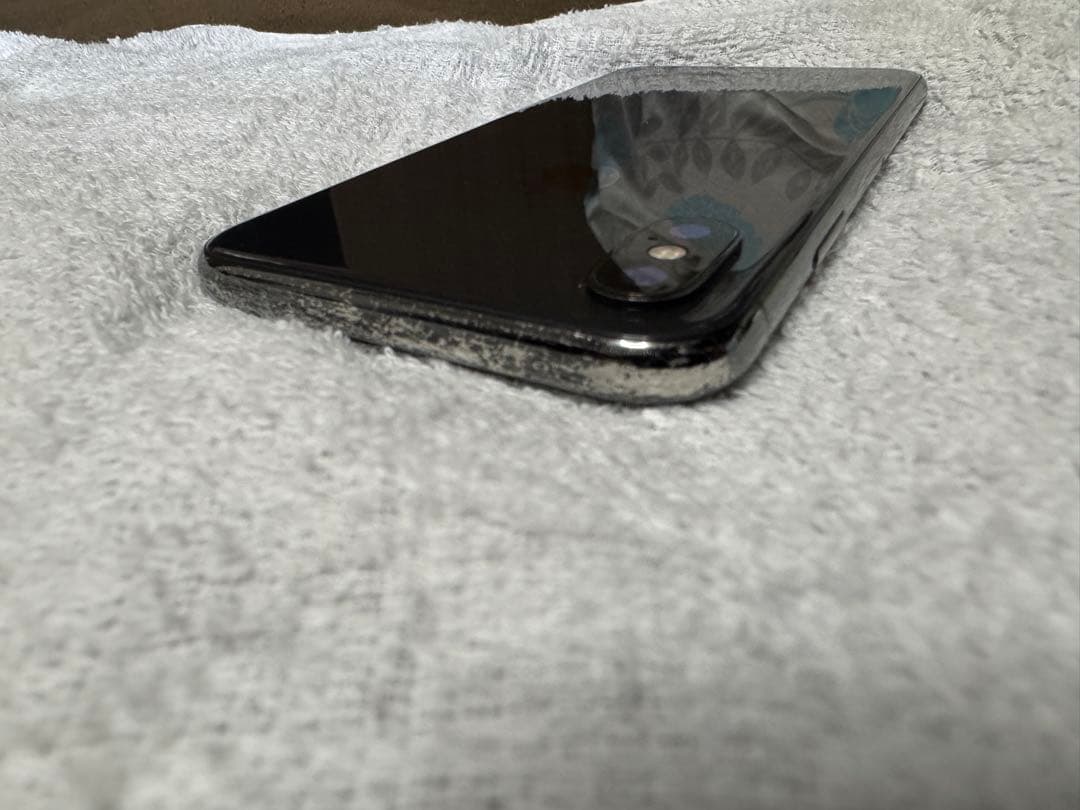 iPhone X 本体 ひび割れあり