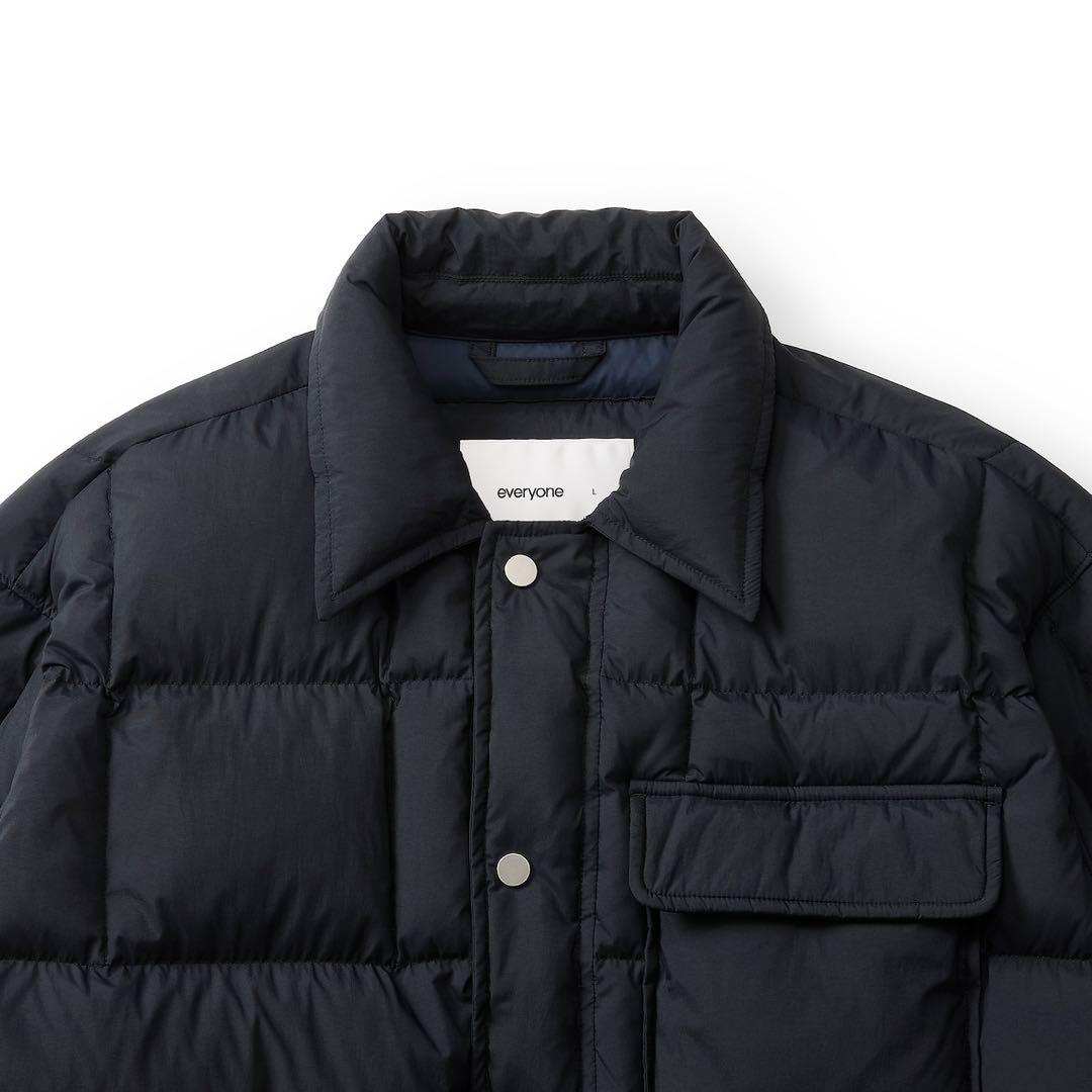 ジャケット・アウター everyone down shirt jacket M