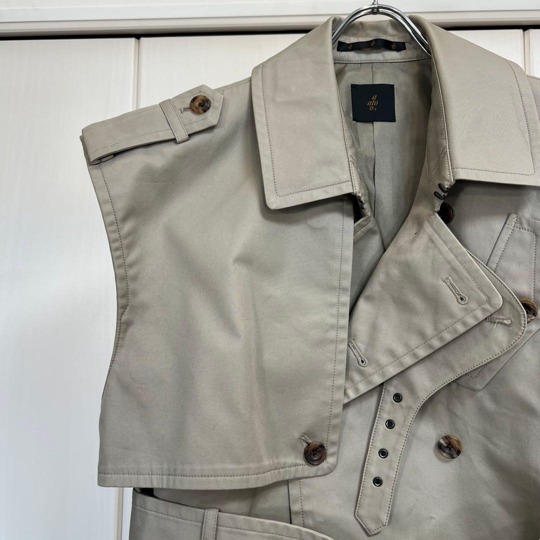 ato 20AW トレンチベスト TRENCH VEST