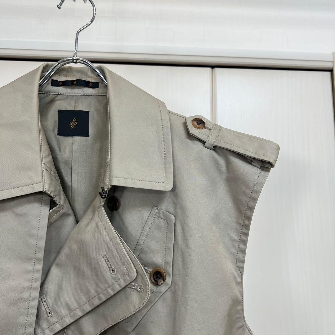 ato 20AW トレンチベスト TRENCH VEST