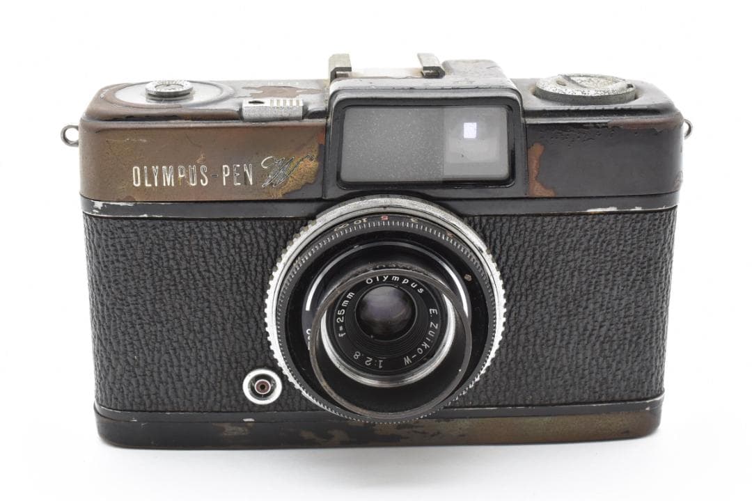 レアなフード付 オリンパス PEN W 25mm F2.8 カメラ