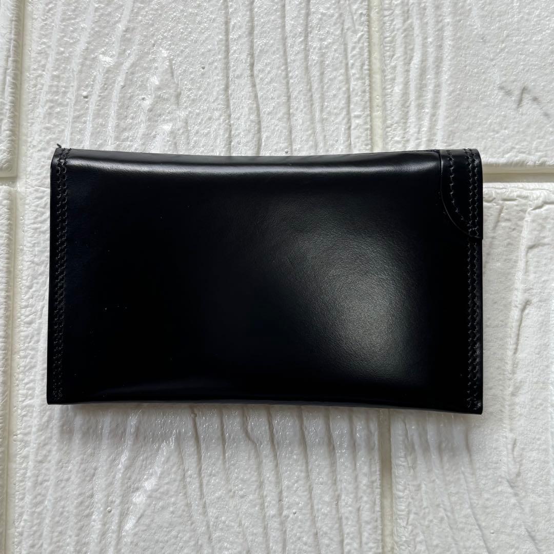 ポーター　PORTER　馬革　レザー　名刺入れ　カードケース　黒　吉田カバン