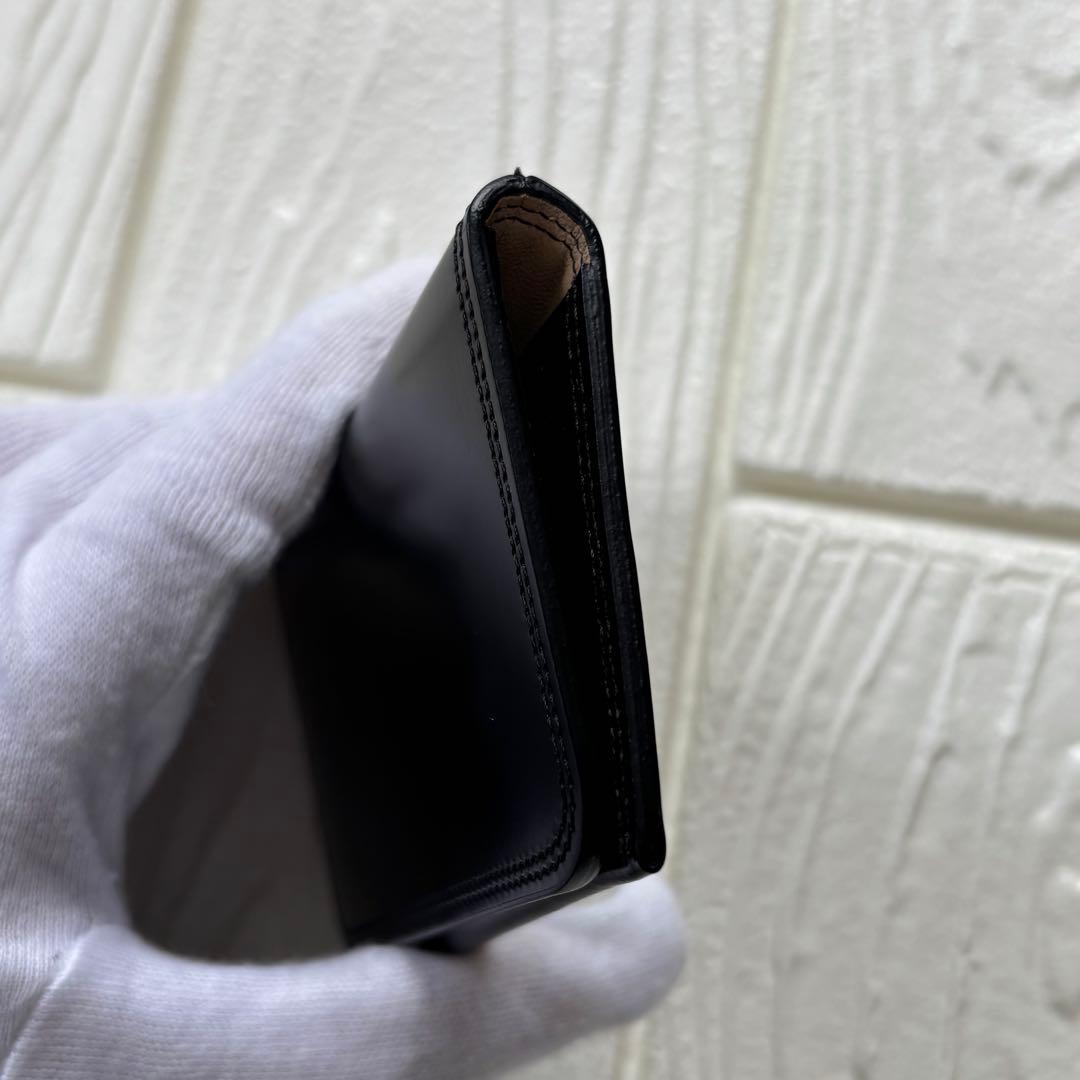 ポーター　PORTER　馬革　レザー　名刺入れ　カードケース　黒　吉田カバン