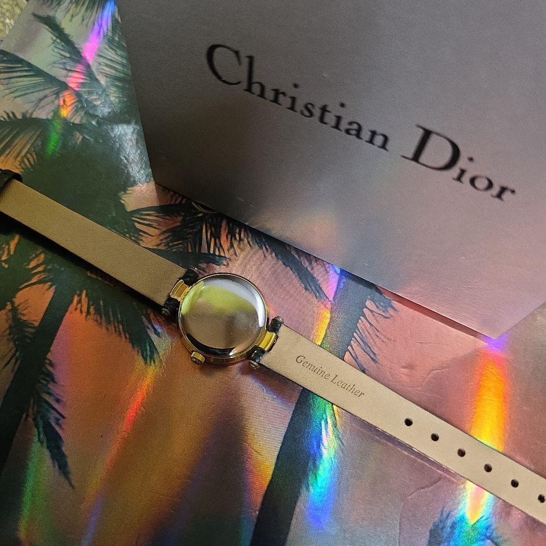⭐【美品希少レア】クリスチャンディオール3005ゴールド腕時計