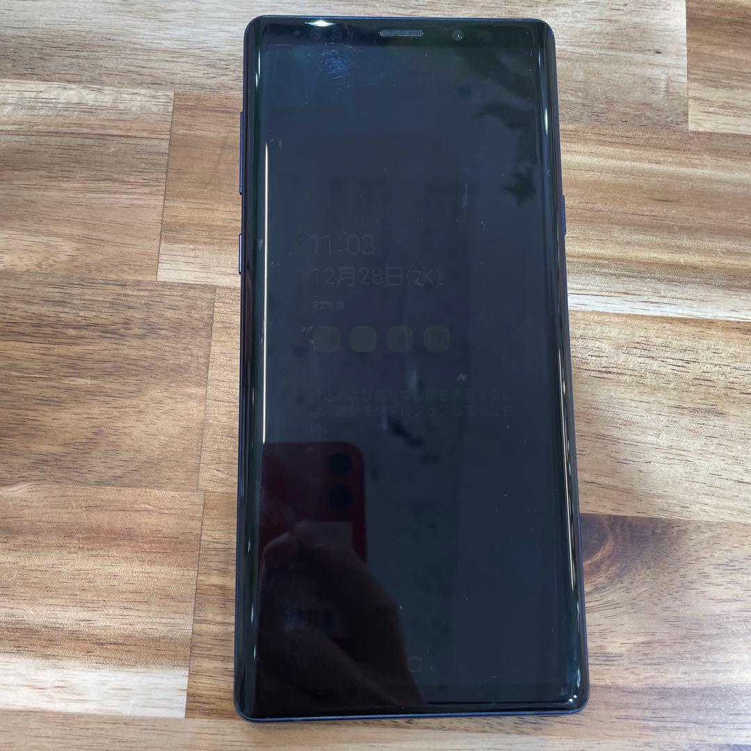 K14 Galaxy Note9 docomo SIMロック解除済み