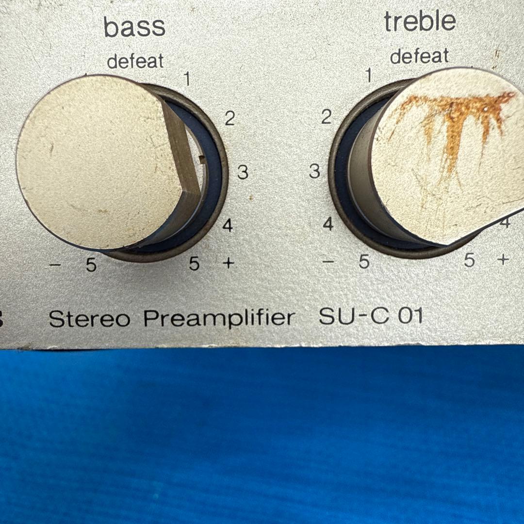 Technics ステレオプリアンプ SU-C 01