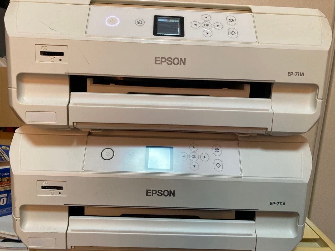 エプソン　EP-711A 2台　ジャンク