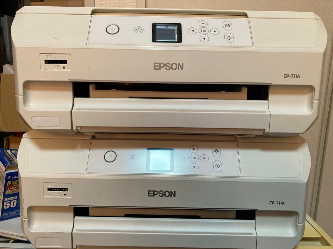 エプソン　EP-711A 2台　ジャンク