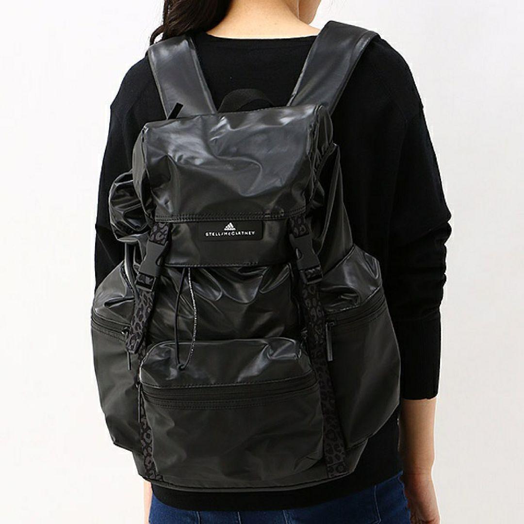 adidas by STELLA McCARTNEYリュック バックパック 黒
