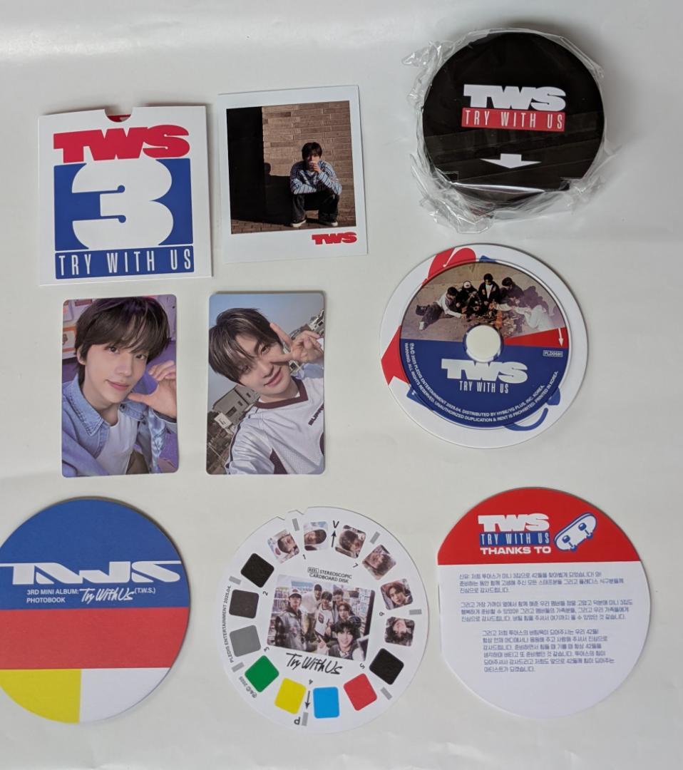 ★非売品◆サインCD◆TWS◆TRY WITH US◆国内発送
