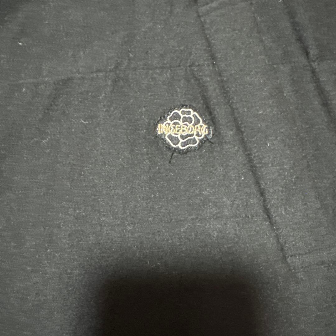 インゲボルグ　リバーシブルダウンベスト 黒　11号