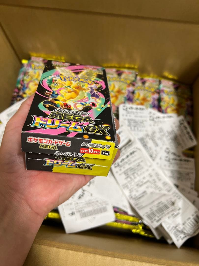ポケモンカードゲームハイクラスパックMEGAドリーム 500 pack 1box