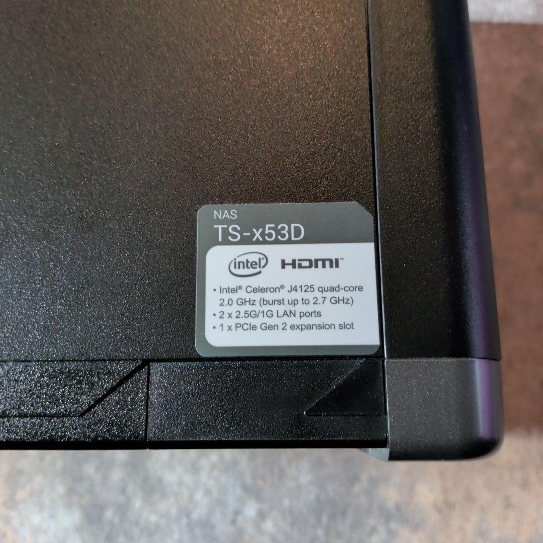 QNAP TS-453d WD & Seagate 8TB HDD 計4台セット