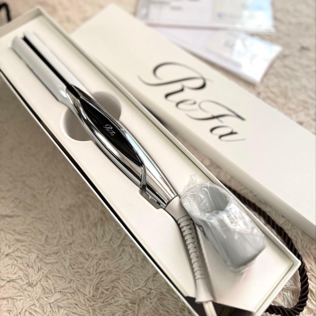 ReFa ストレートヘアアイロン シルバー　リファ