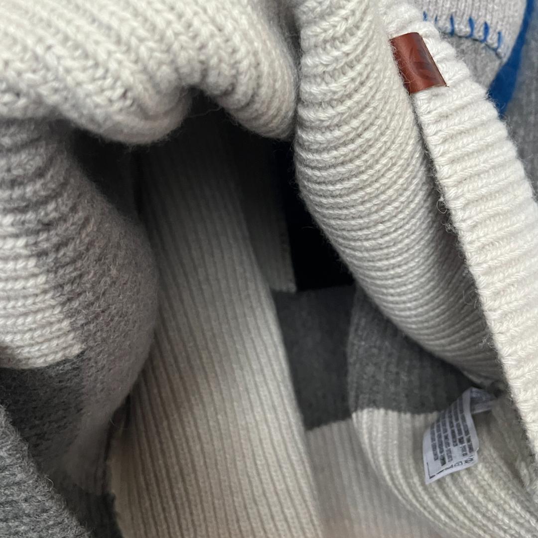 新品 Ader Error x Zara パッチワークオーバーサイズニット