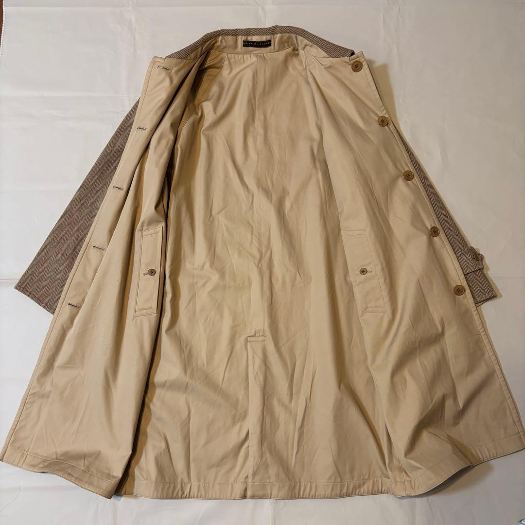 美品ラルフローレン ロングコート レディースM ベージュ