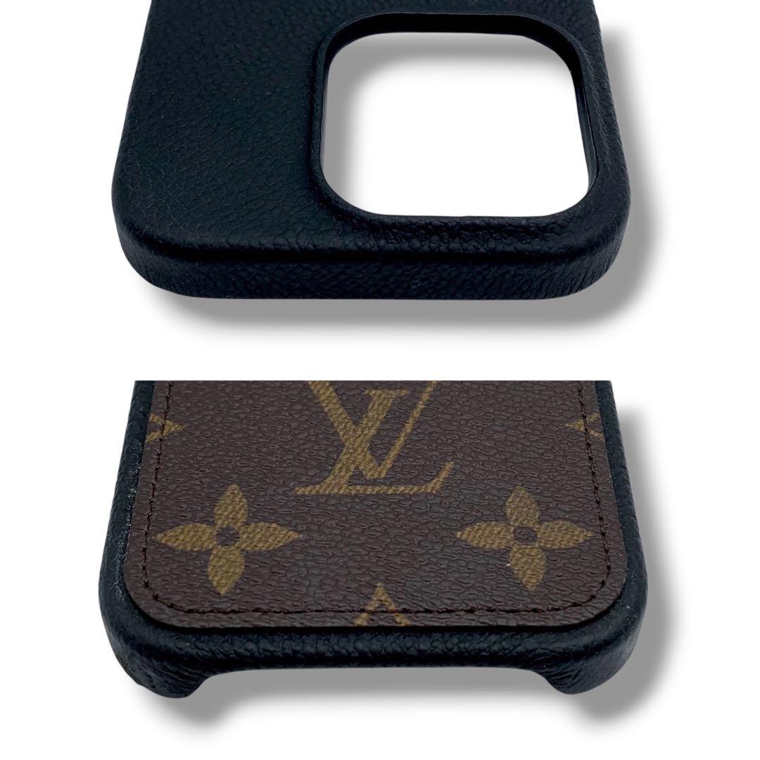 美品✨ルイヴィトン バンパー iPhone15 Pro スマホケース モノグラム