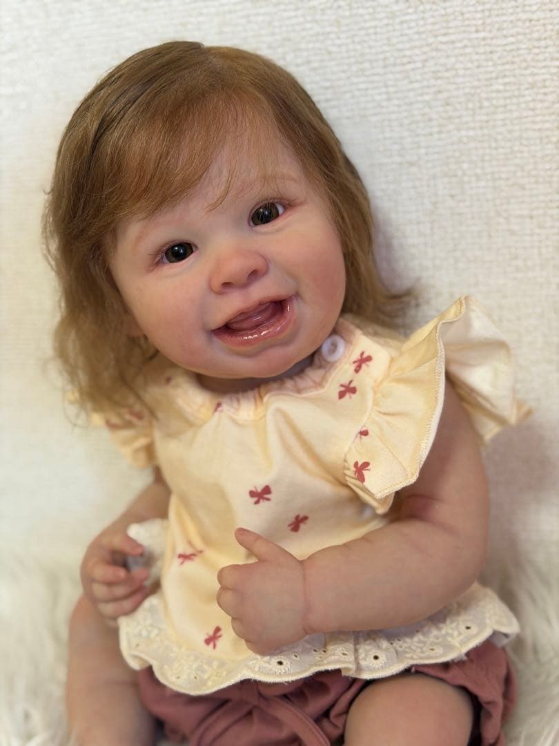 【リボーンドール】笑顔が可愛いリボーンドールベビー
