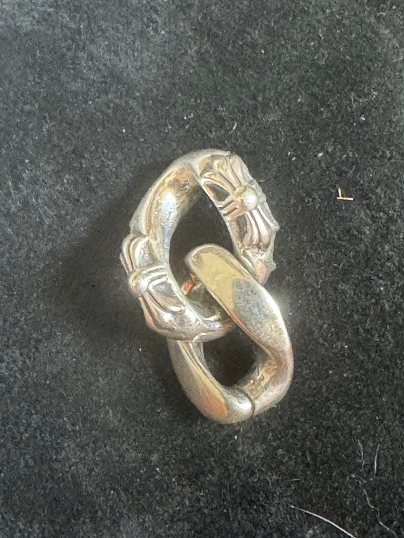 クロムクロムハーツフローラルクロスIDファンシーブレスレット余り2コマ