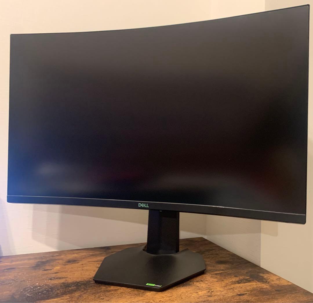 Dell S2721HGF 27インチ 曲面ゲーミングモニター