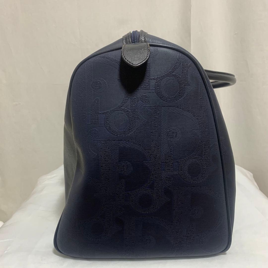 Christian Dior ロゴ　大容量 ボストン ヴィンテージ　トロッター