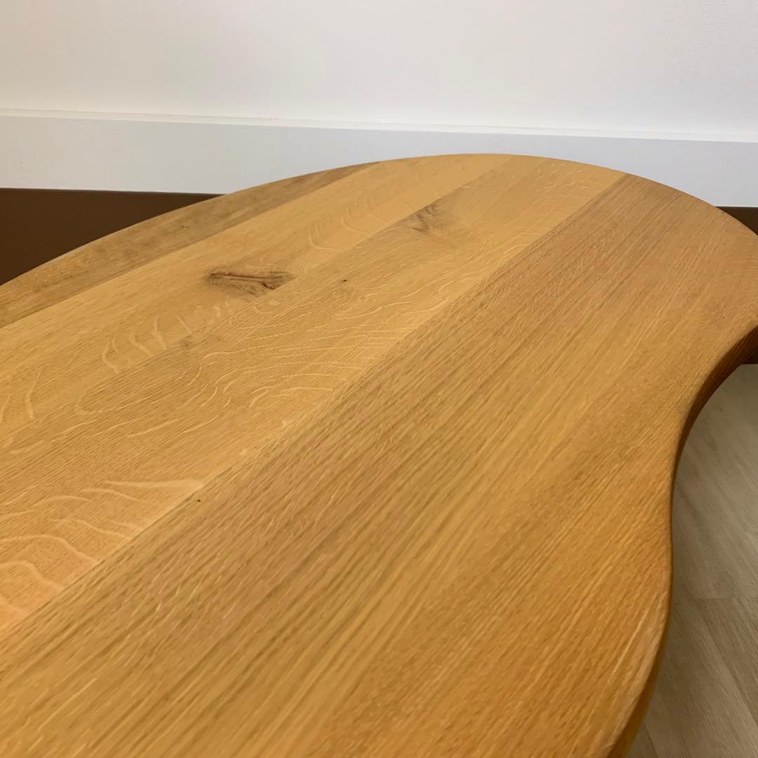 【美品】HIDA 飛騨産業 森のことば 豆型リビングテーブル センターテーブル