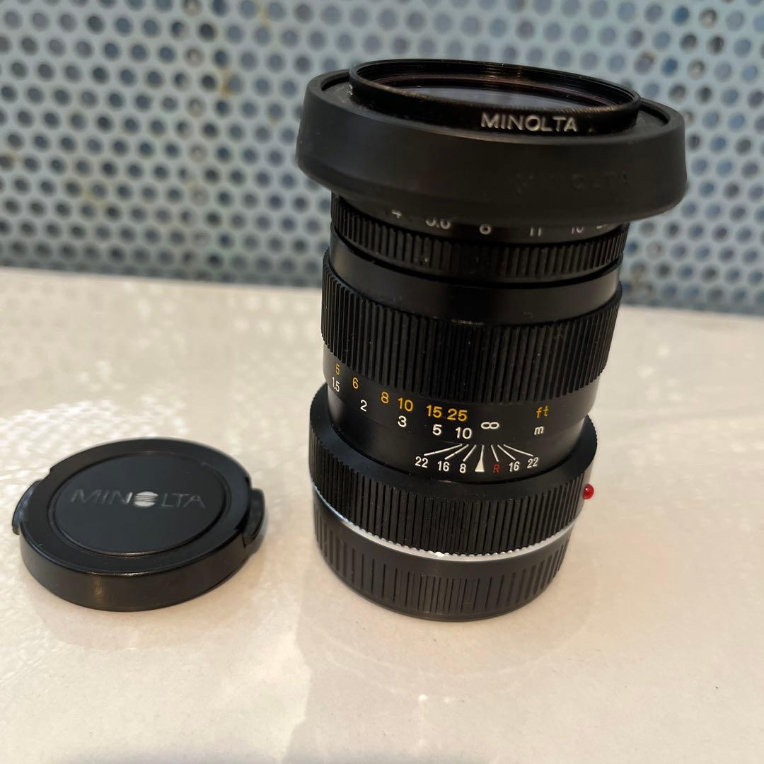 MINOLTA M ROKKOR 90mm f/1.4 レンズ