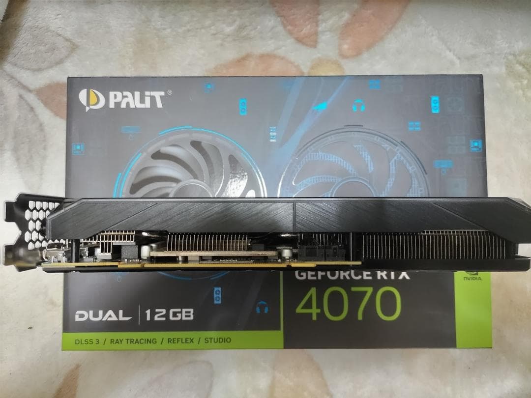 た*か様 PALIT RTX 4070 12GB GDDR6X 2⃣