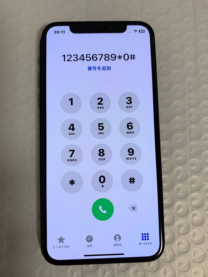 iPhone XS 純正フロントパネル液晶パネル