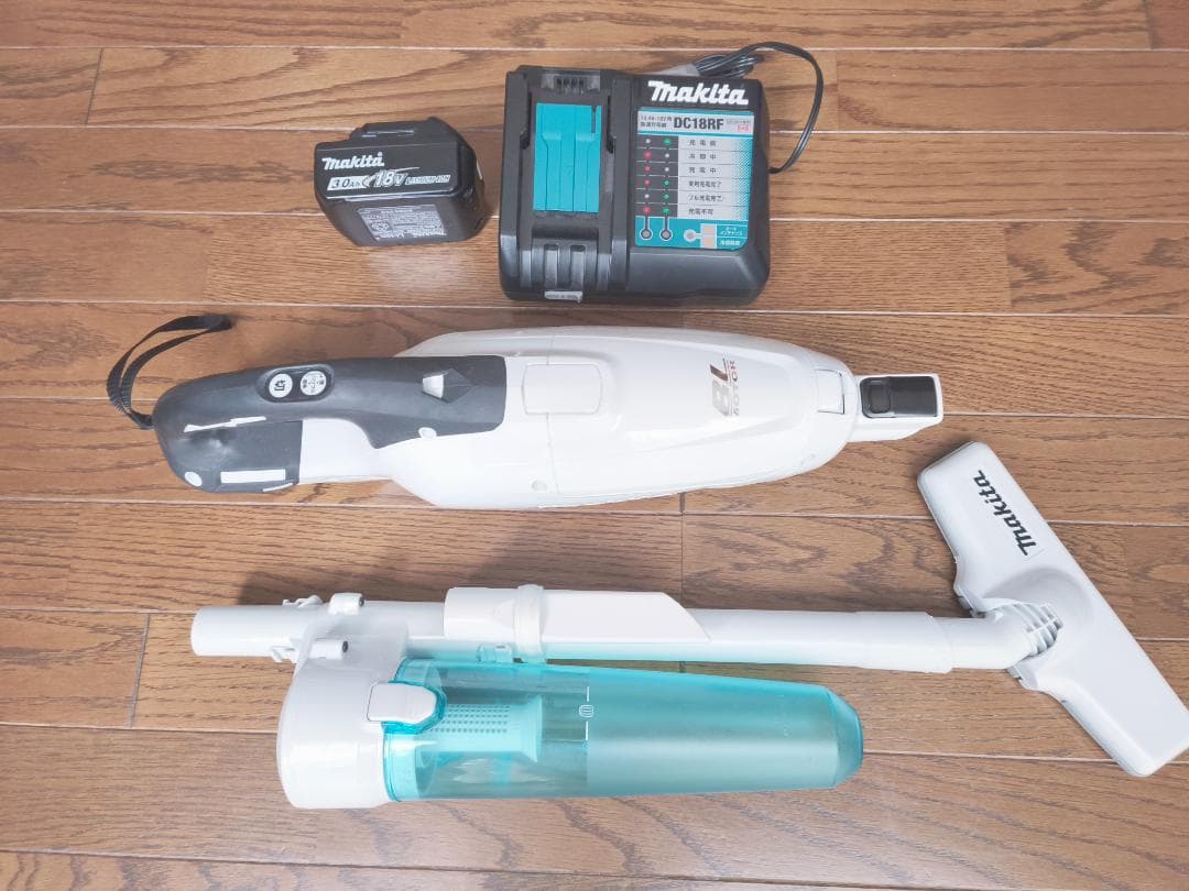 マキタ 充電式クリーナー CL282FD ロック付サイクロンアタッチメント付