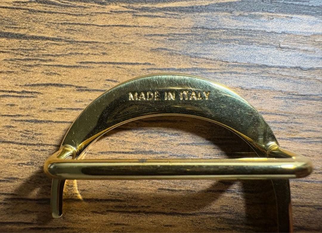 Dior ゴールド ベルトバックル