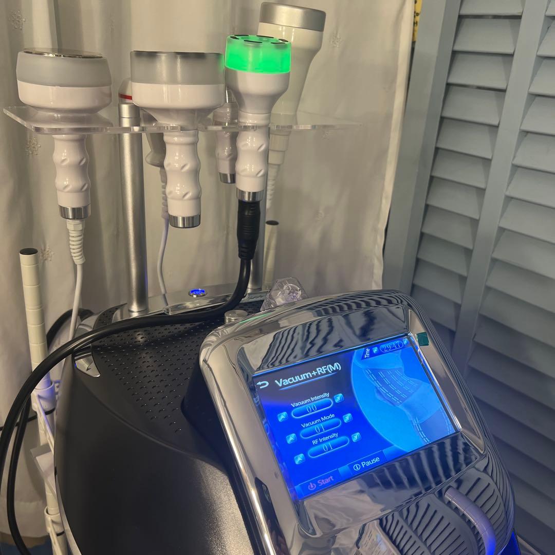 動作確認のみサロンモデル6in1痩身マシン業務用キャビテーション/ラジオ波/吸引