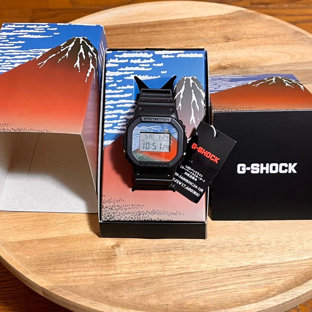 G-SHOCK Gショック 北斎 新品 タグ付きDW-5600KHG24-1JR