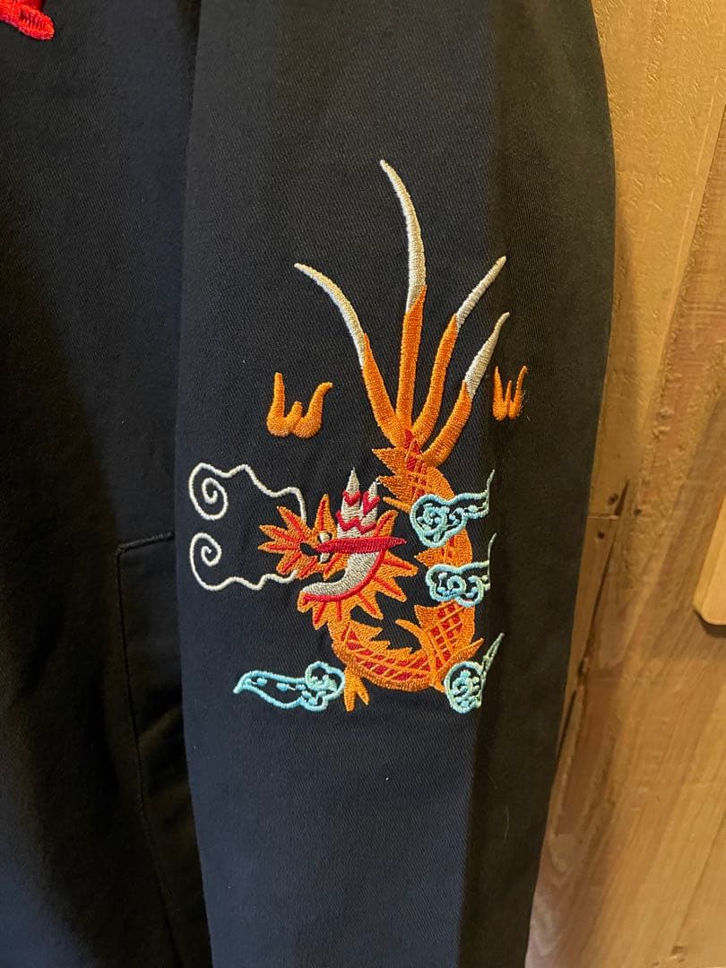 ベトジャン 虎 福 龍 66-67 ベトナム地図 黒 コットン