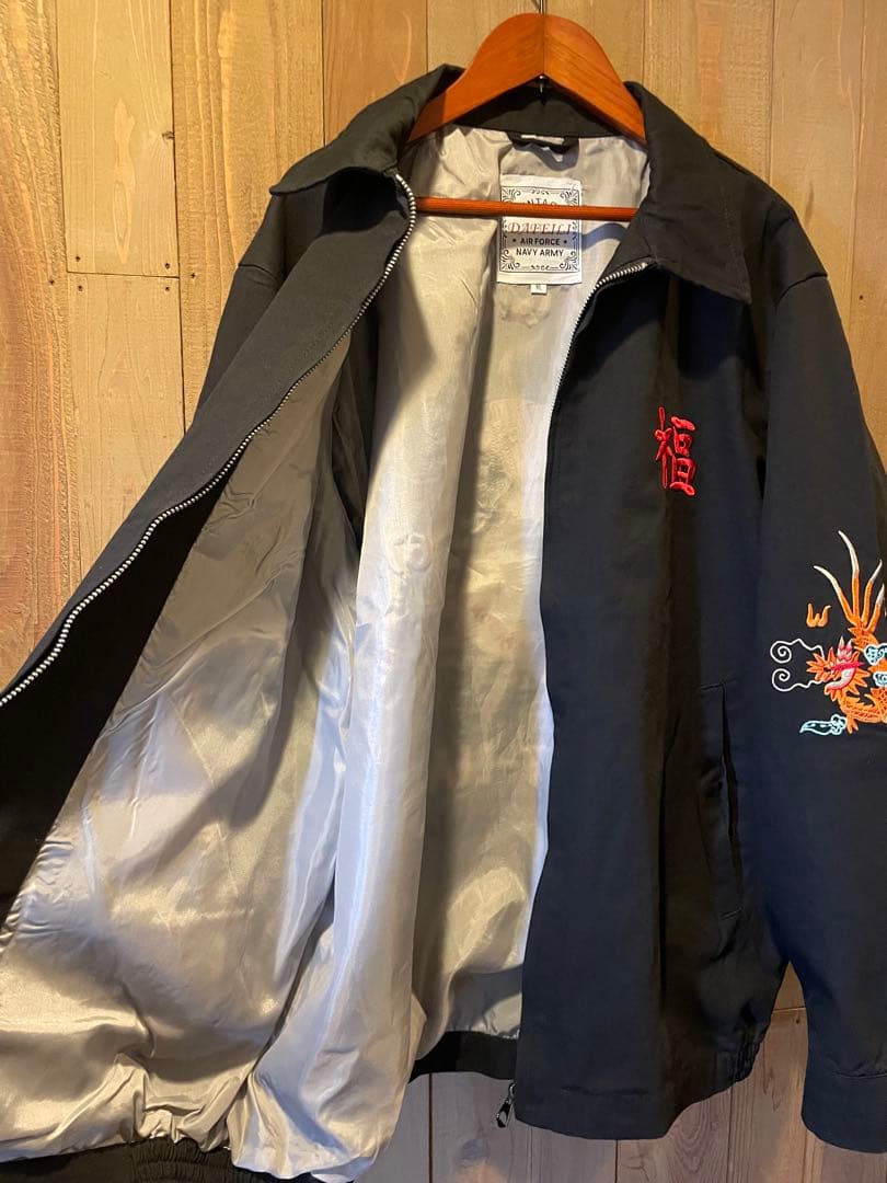 ベトジャン 虎 福 龍 66-67 ベトナム地図 黒 コットン